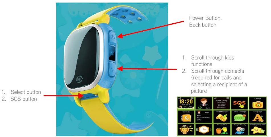 maxis kid smart watch