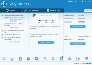 برنامج صيانة واصلاح الويندوز Glary Utilities احدث اصدار برنامج, Glary ,Utilities, لصيانة, وتسريع, الكمبيوتر, اخر, اصدار