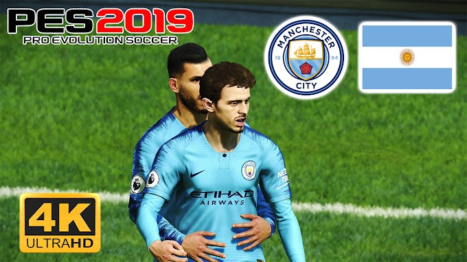 PES 2019 | Manchester City vs Argentina | Other League | PC GamePlaySSS
