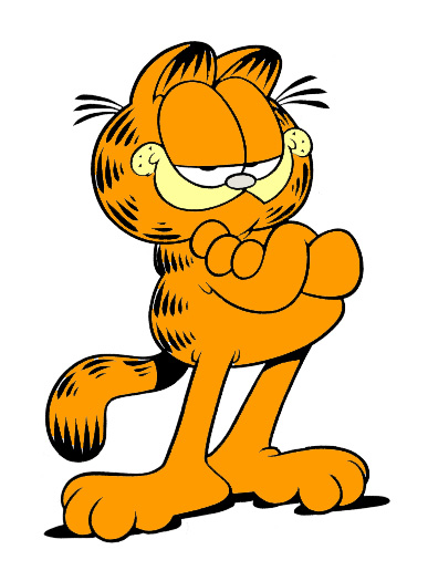 clipart of garfield the cat - photo #12