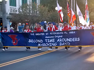 This kinda says who lives in St. Pete. 2nd Time Arounders. It was a great parade!