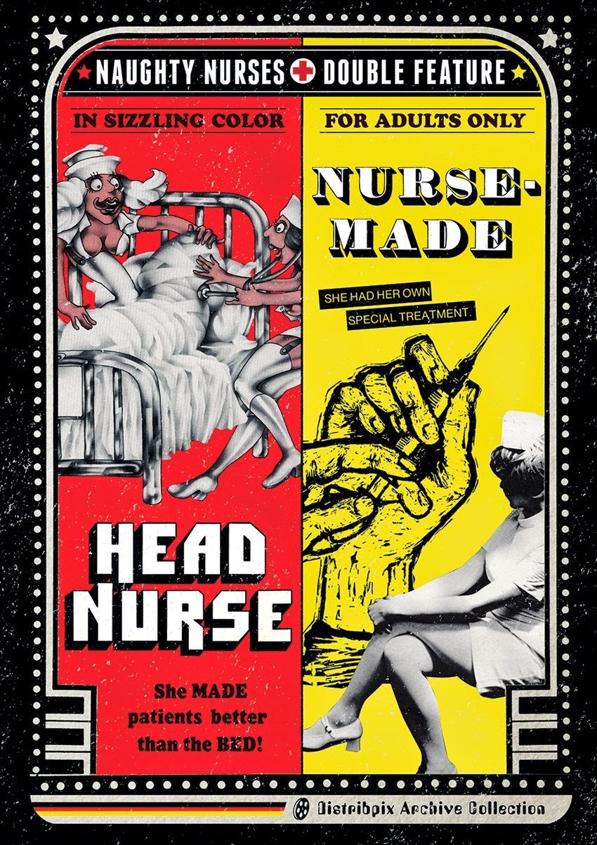MCBASTARD'S MAUSOLEUM: VINTAGE NAUGHTY NURSE DOUBLE-FEATURE DVD FROM  DISTRIBPIX 414