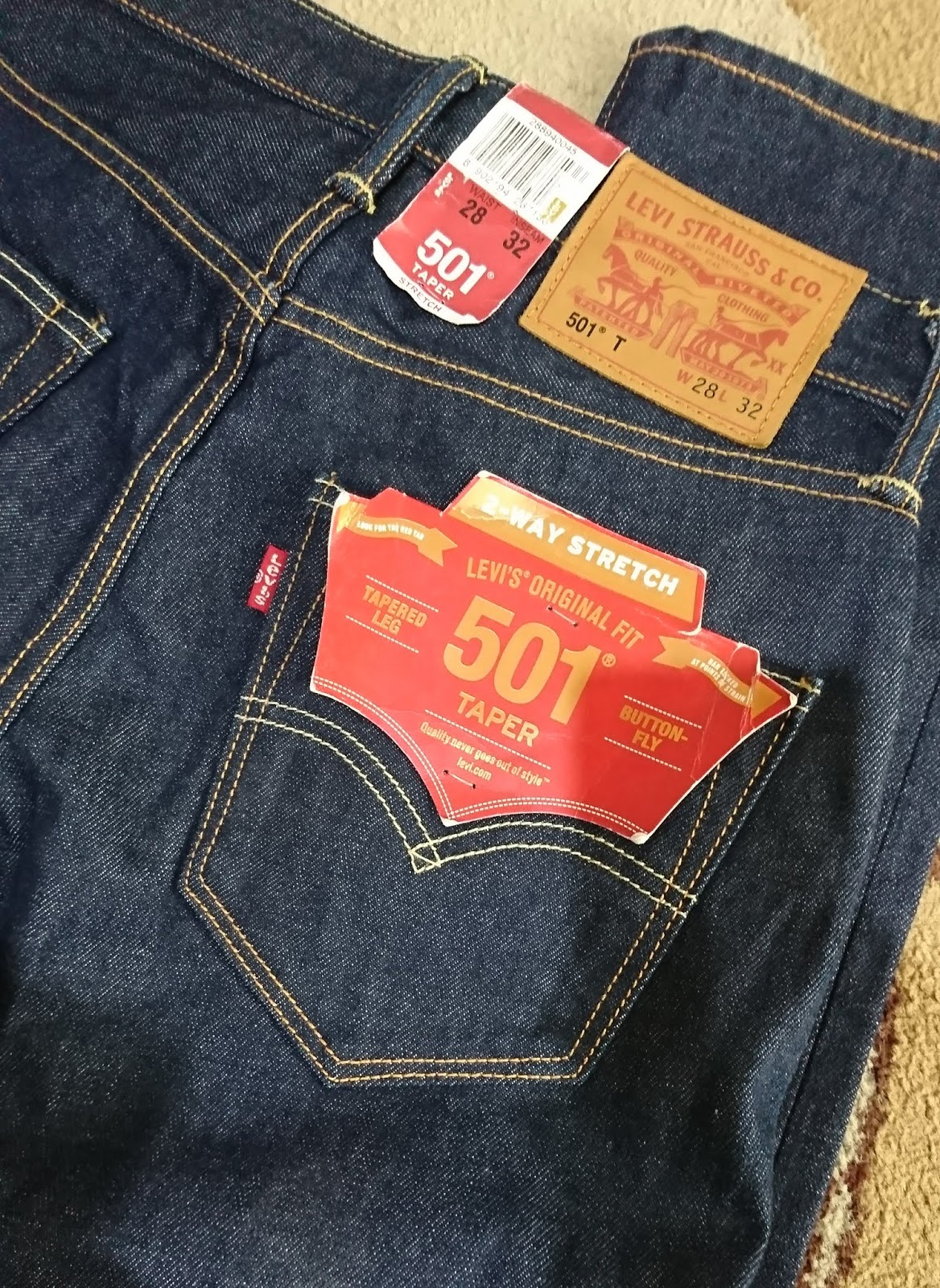 levis 501 t