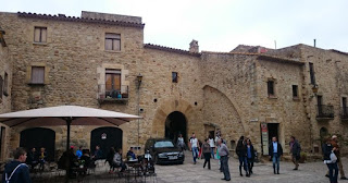 Plaza Mayor de Pals. Plaza Mayor de Pals.