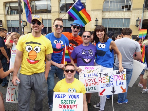 2017 LA PRIDE Resist March 2017 LA PRIDE Resist March