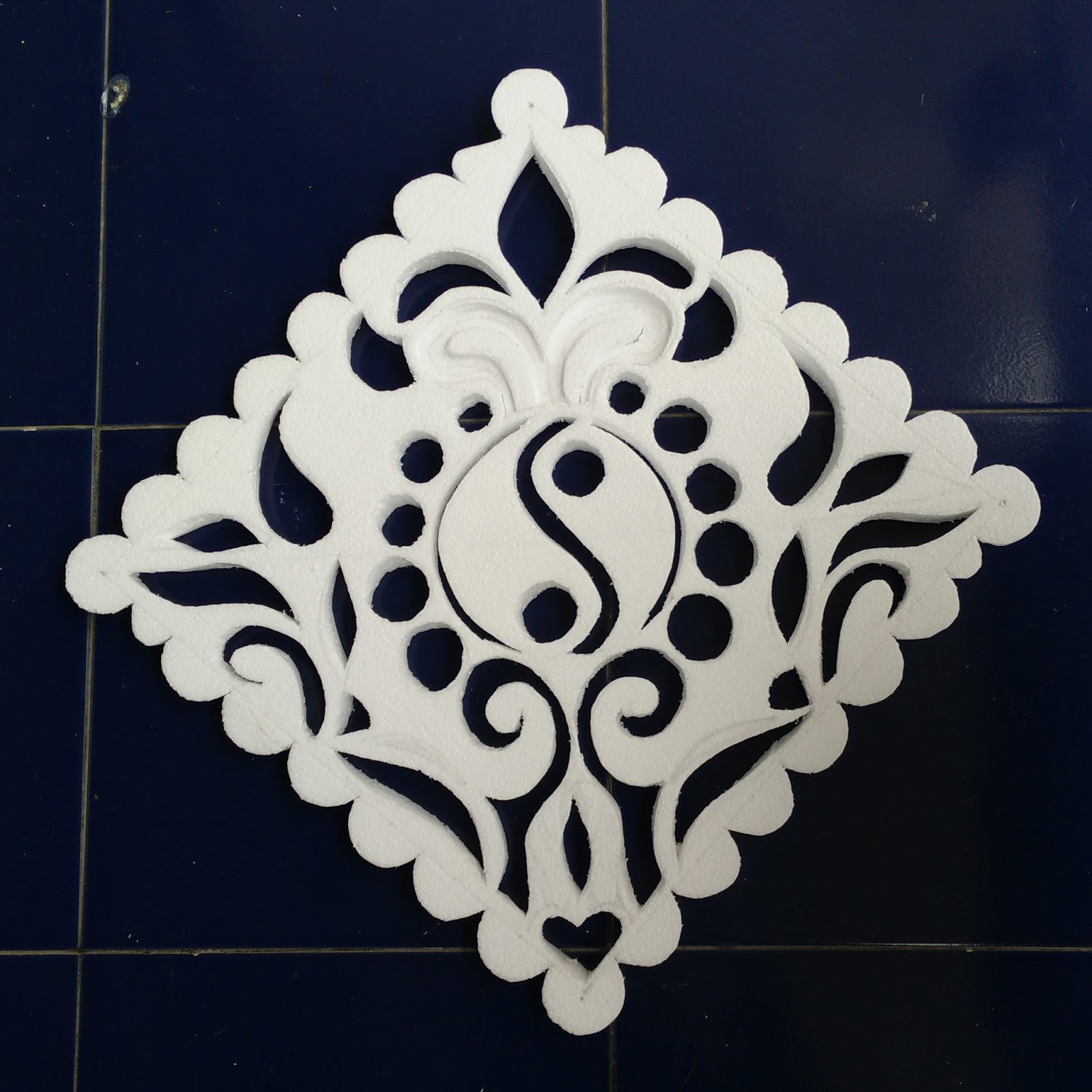 Being Creative Thermocol Cut Work being creative thermocol cut work