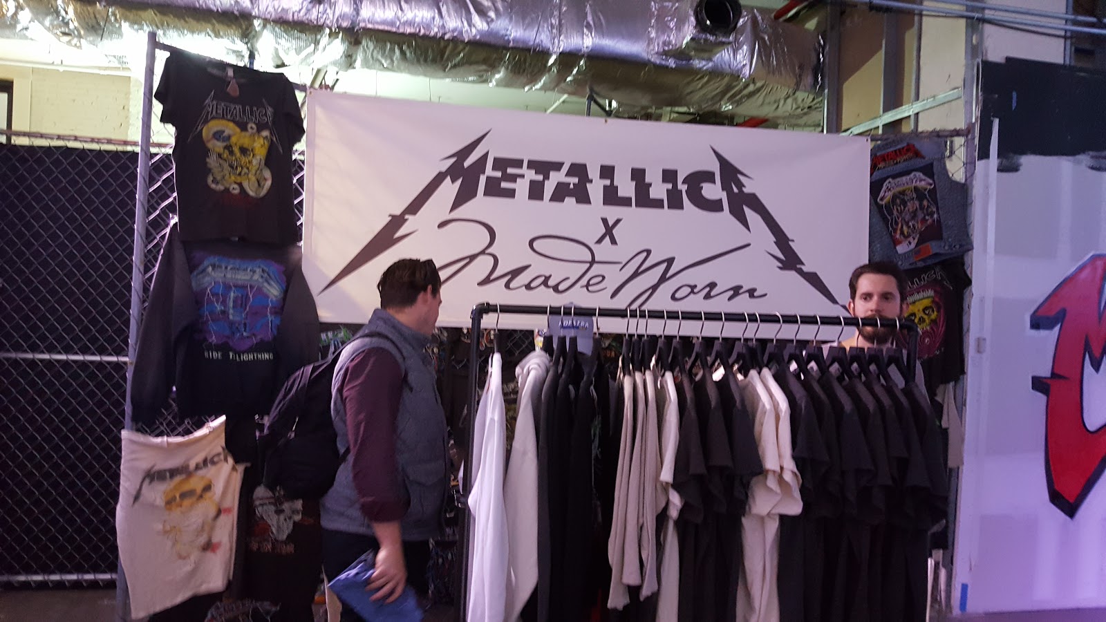 Metallica PopUp Store NYC Words From the Master