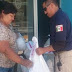 Entregan despensas a familias de internas en el Cereso estatal femenil