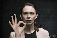 Image result for jacinda ardern 666 sign