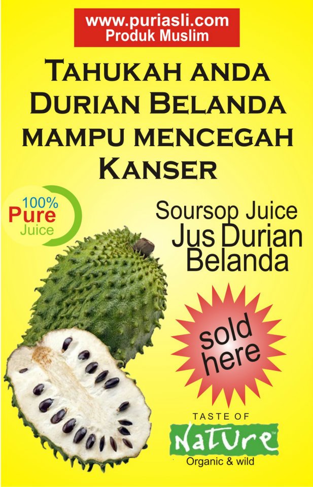 Khasiat Buah Durian Belanda  Ummu Sumayyah's Online Market