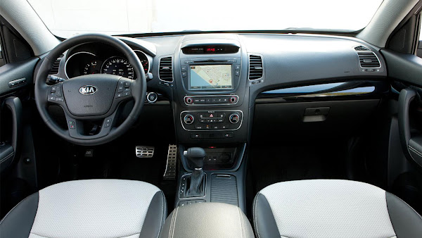 The New Kia Sorento SUV interior