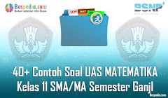 Lengkap - 40+ Contoh Soal UTS MATEMATIKA Kelas 12 SMA/MA Semester Ganjil Terbaru Lengkap - 40+ Contoh Soal UTS MATEMATIKA Kelas 12 SMA/MA Semester Ganjil Terbaru
