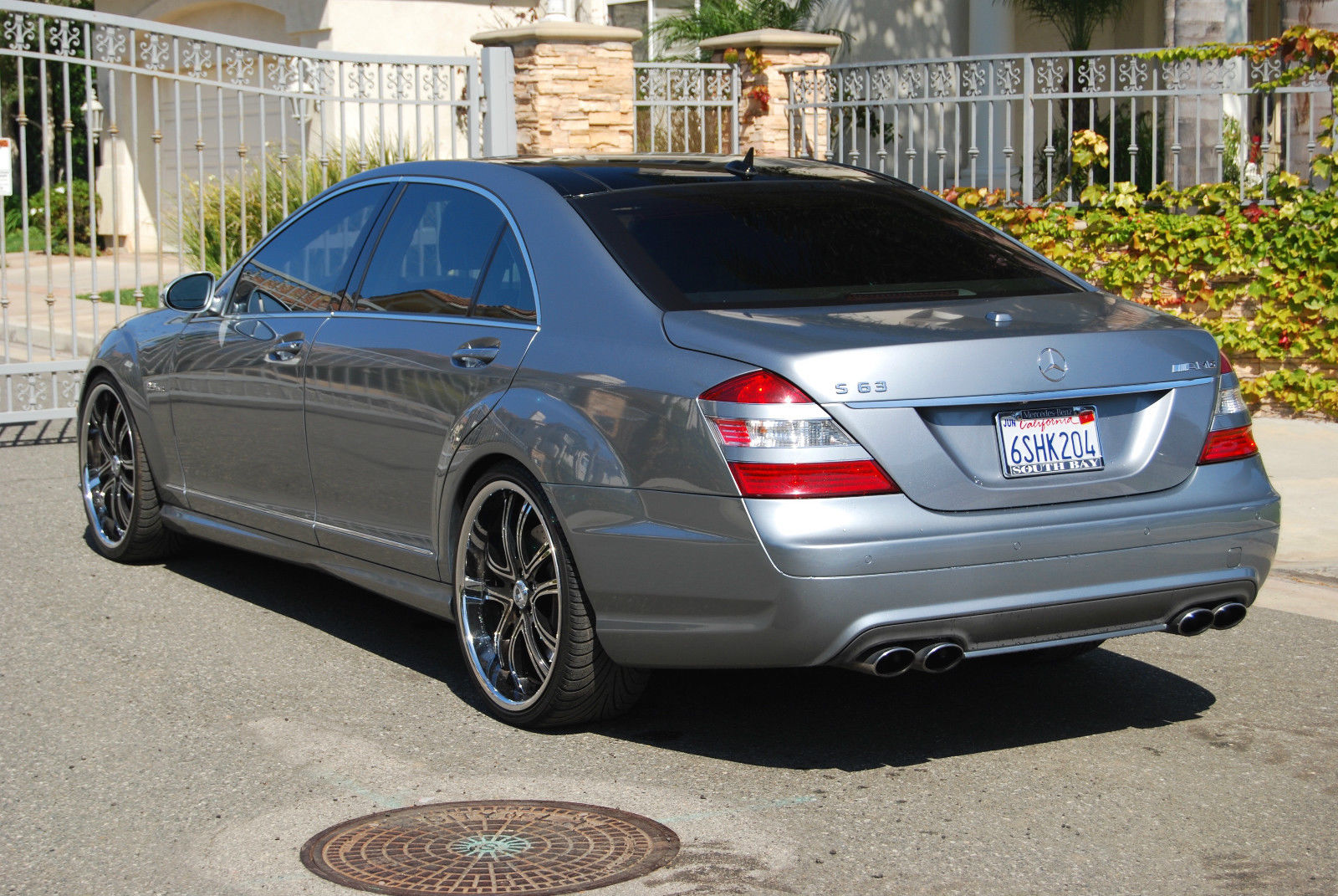 MercedesBenz W221 S63 AMG on 22" Asanti Wheels BENZTUNING