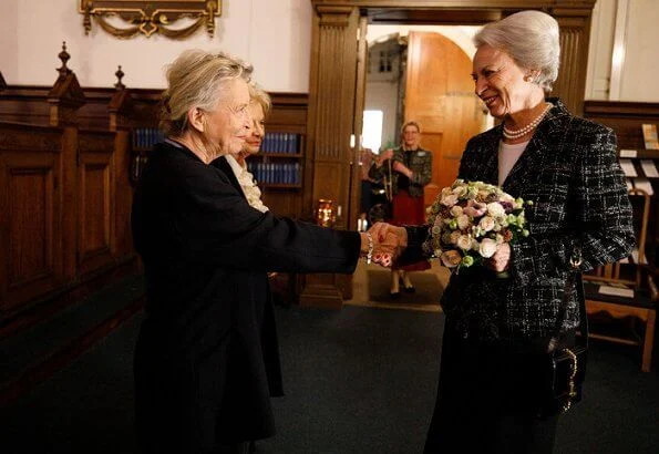 Princess Benedikte is patron of both the Danish Osteoporosis Society and the Saint Ann Girls' Choir