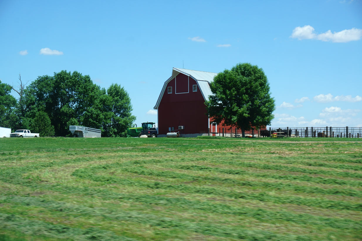 Taken For Granted Red Barn