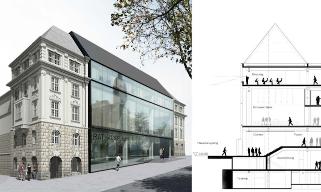 Balai Kota di Plauen, Jerman - Berger Roecker Architects