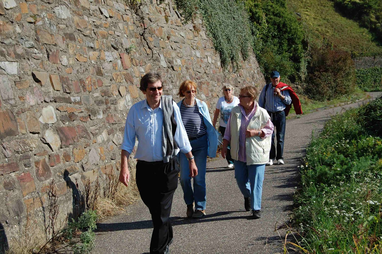 Weinbruderschaft MittelrheinSiebengebirge Wanderung von Hammerstein