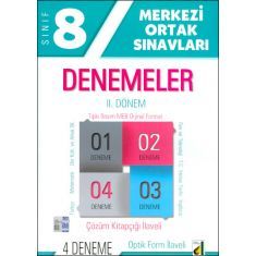 Damla 8.Sınıf Merkezi Ortak Sınavları Denemeleri 2.Dönem 4 Deneme Damla 8.Sınıf Merkezi Ortak Sınavları Denemeleri 2.Dönem 4 Deneme