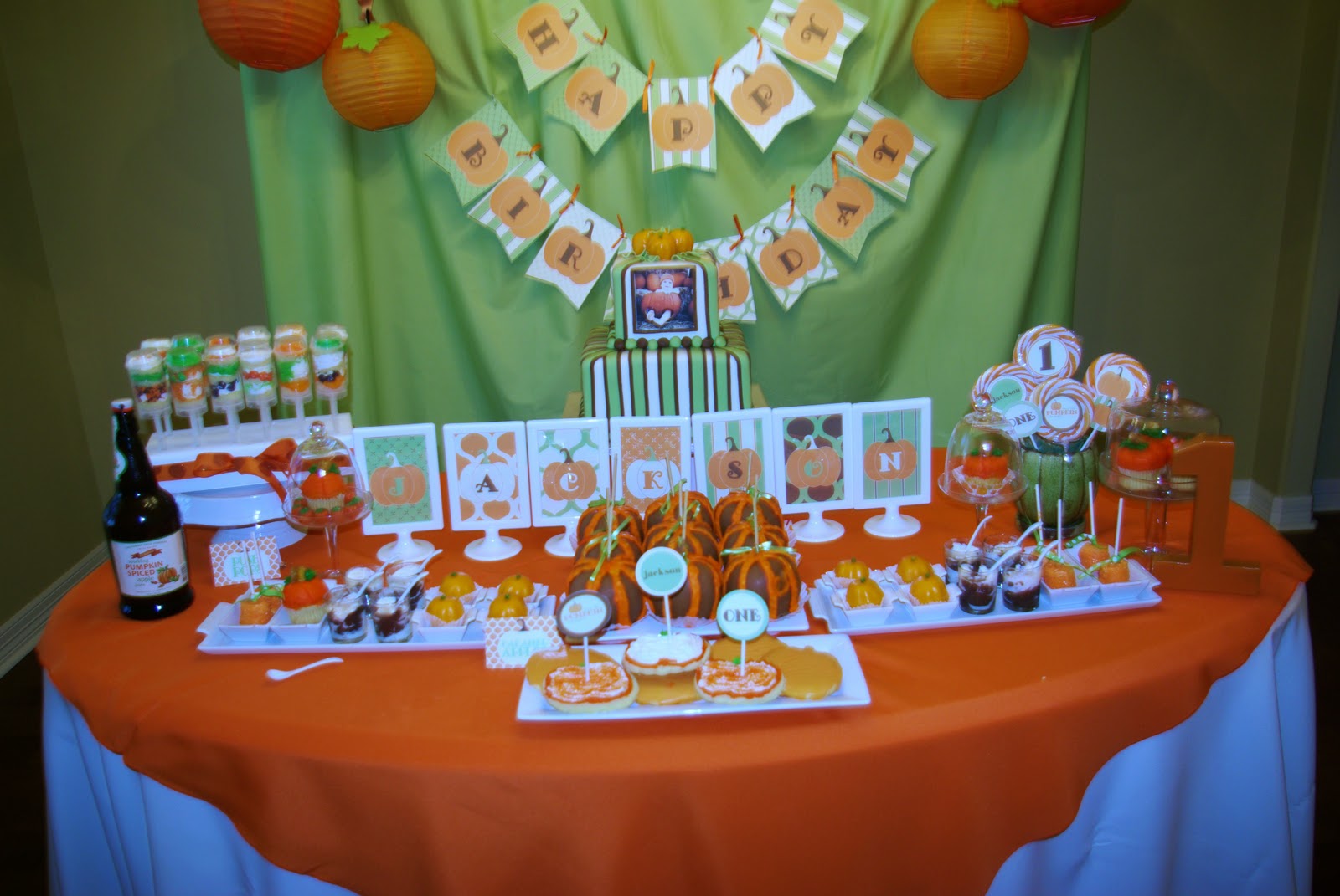 Choosing Joy Today Jackson's 1st party decorations