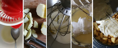 Zubereitung Apfel-Käsekuchen