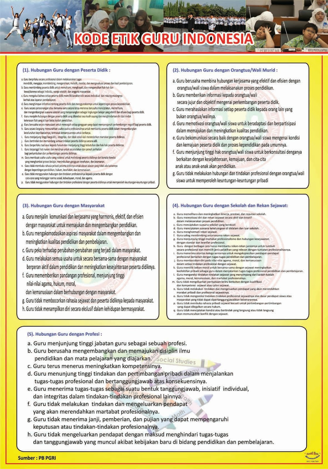TOKO PAPAN DATA SEKOLAH: DAFTAR POSTER PEMBELAJARAN