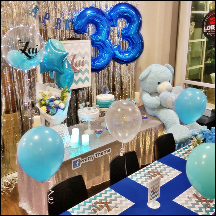 black and blue party