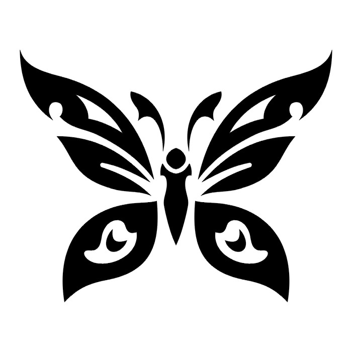 TATTOOS: Butterfly Tattoo Stencils