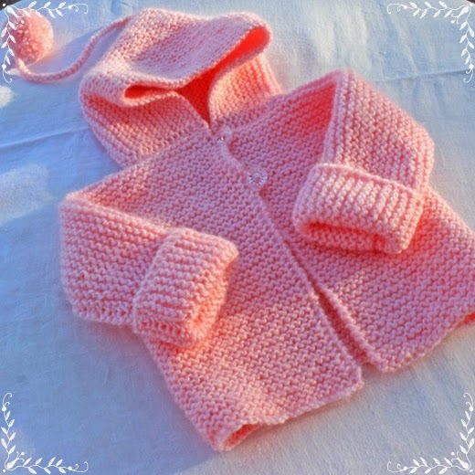 kapşonlu bebek hırkası