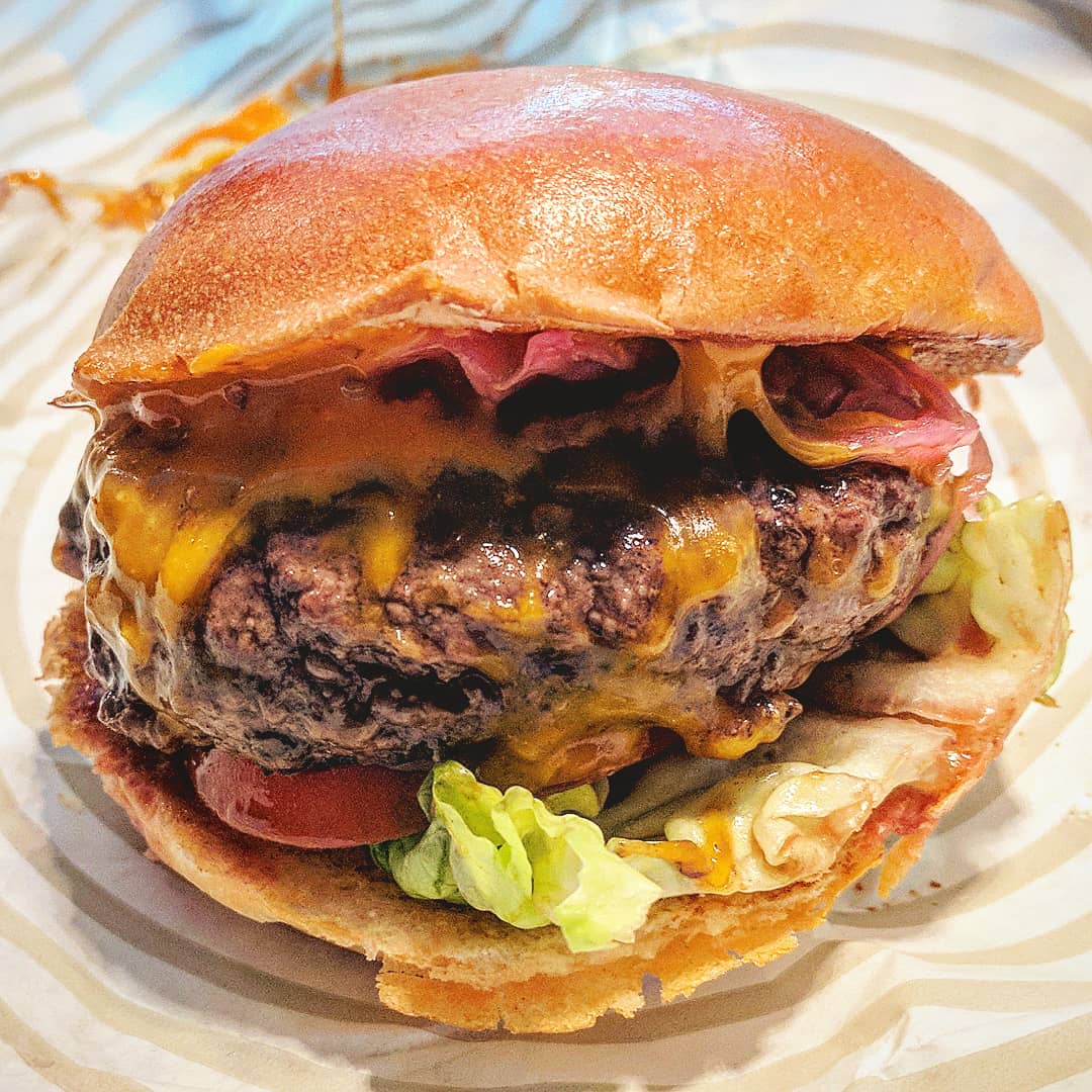 Ari Gold Cheeseburger, Patty & Bun London, UK The Patty Master