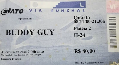 Show do guitarrista de blues Buddy Guy