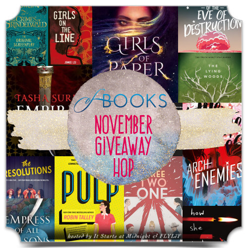 The Eater of Books!: November 2018 New Release Giveaway!