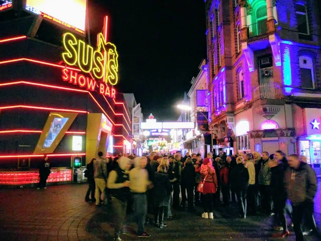 Cool things to do in Hamburg Germany: Check out the nightlife near Beatles-Platz on Große Freiheit