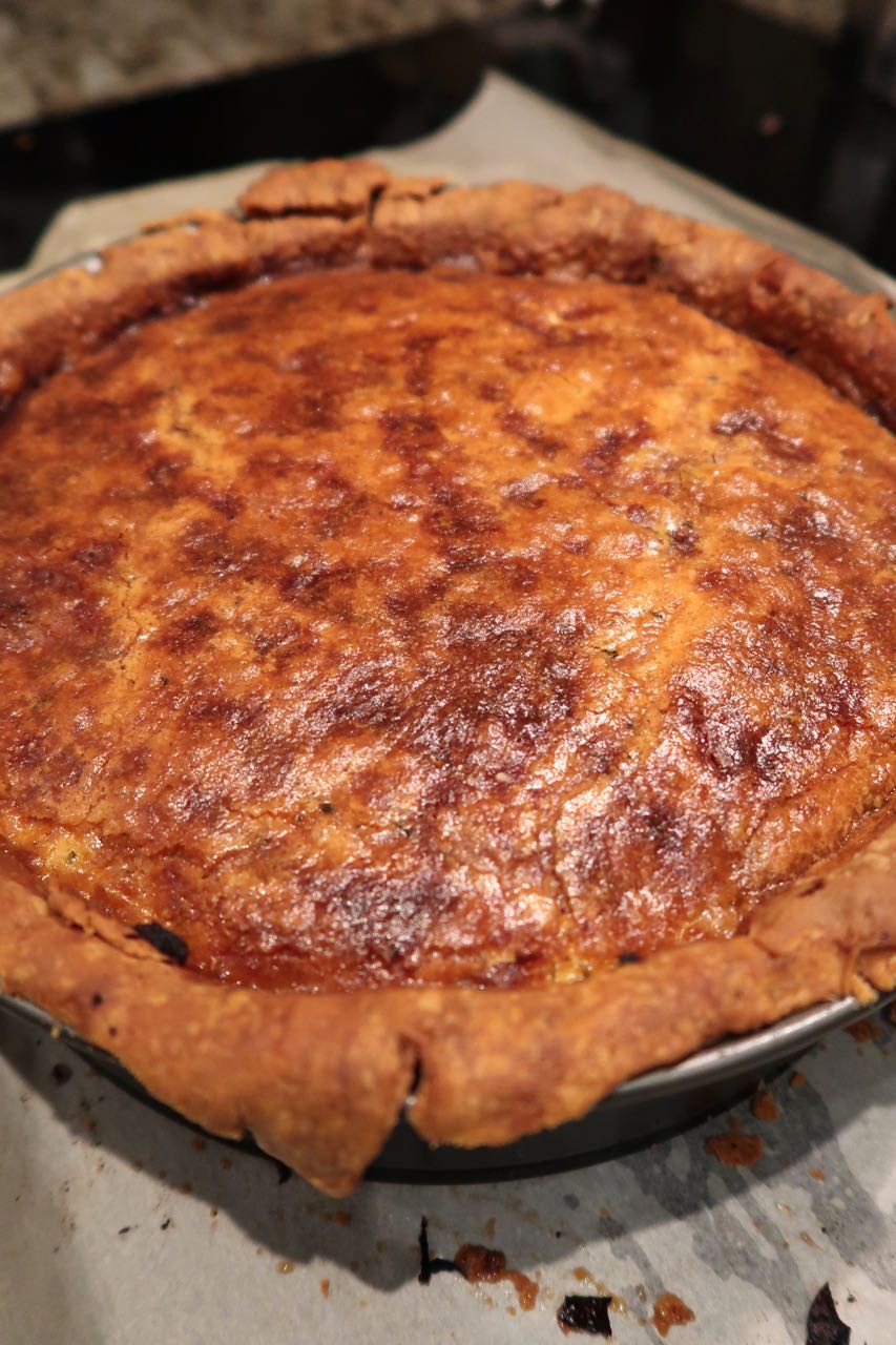 Scrumpdillyicious Thomas Keller's Pancetta & Onion Quiche Lorraine