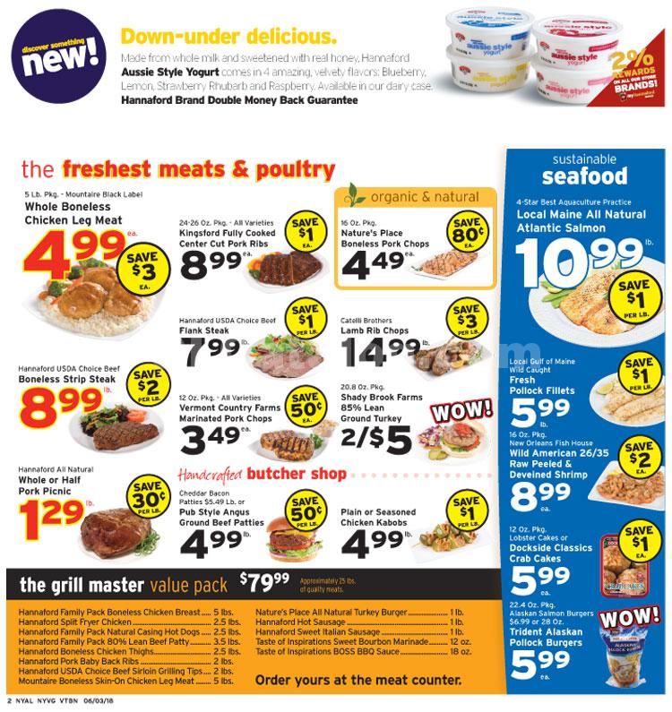 hannaford weekly flyer june 3 9 2018 coupons and deals kmart watertown ny flyer