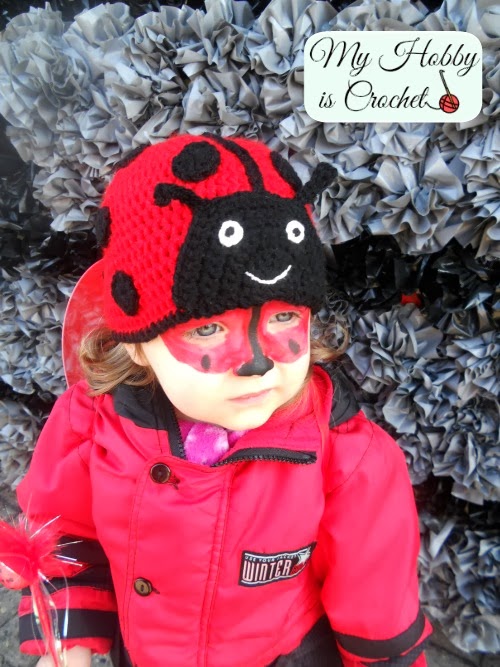 Ladybug Hat - Free Crochet Pattern Review  with Link to Free Pattern