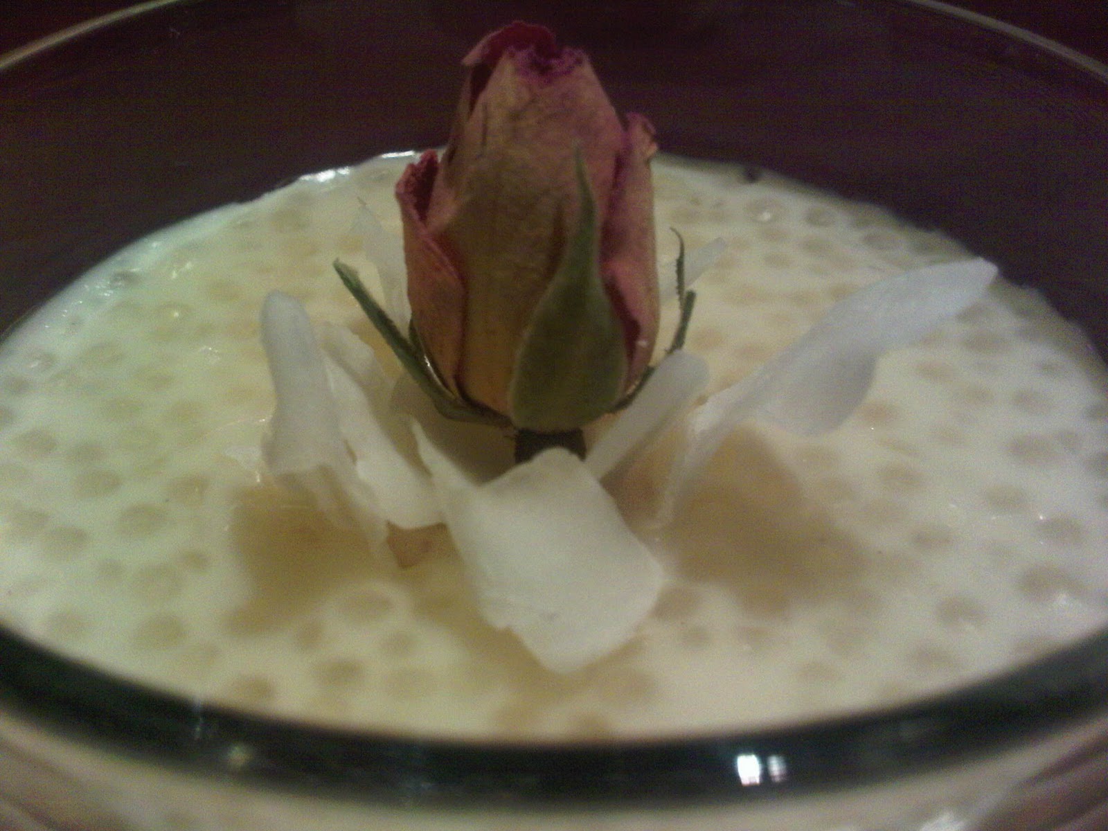 Lemon Love Notes Tapioca Pudding with Coconut Milk & Rose Water