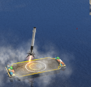 First Stage Landing Simulator