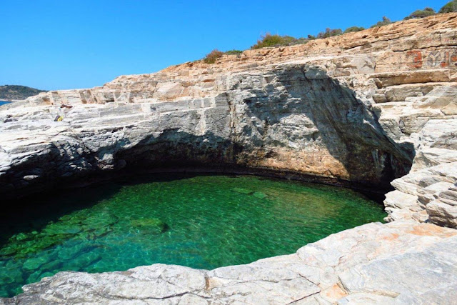 Lagoa Giola - ilha de Thassos – Grécia