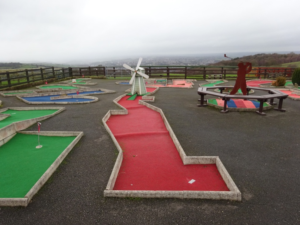 The Ham and Egger Files Crazy Golf at Charlotte's Ice Cream Parlour in