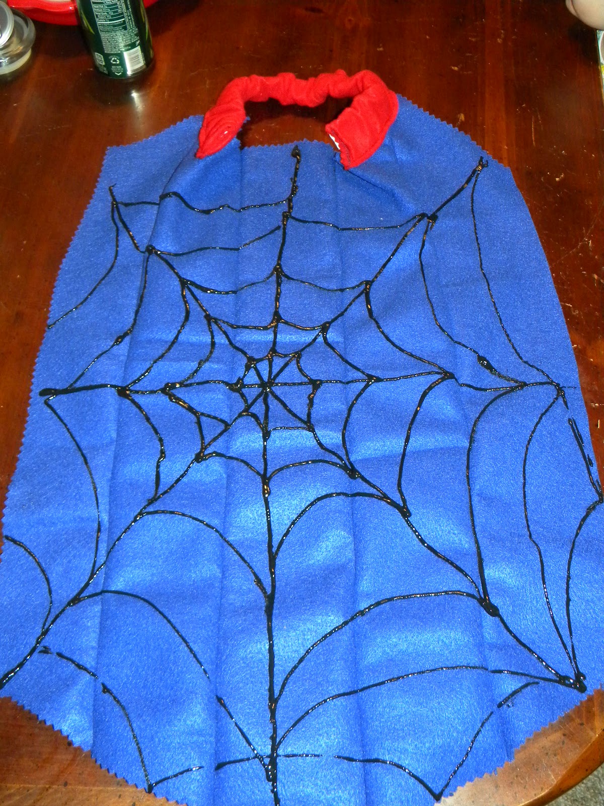 Absewlutely Chrissy Couture Superman...I mean Spiderman Cape