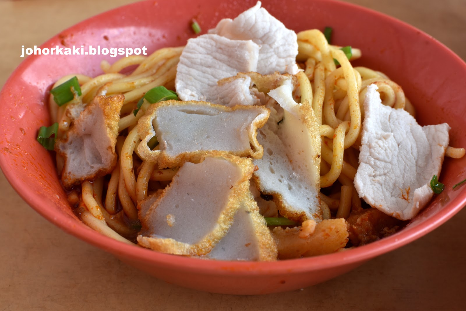 19++ Johor fish ball noodles at lai kee in info