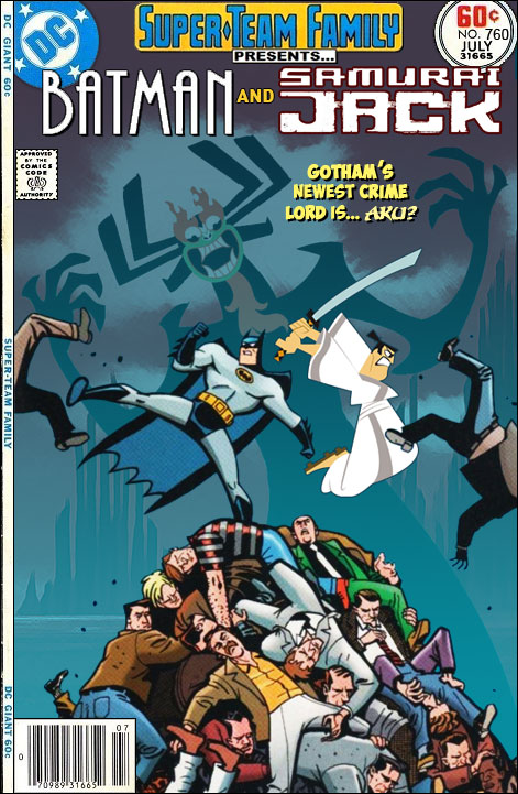 Super-Team Family: The Lost Issues!: Batman and Samurai Jack