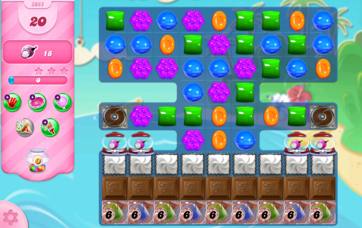 Candy Crush Saga level 3082 Candy Crush Saga level 3082