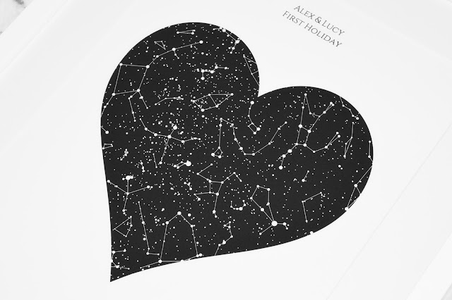 Posterhaste Personalised Heart Star Map Print Posterhaste Personalised Heart Star Map Print