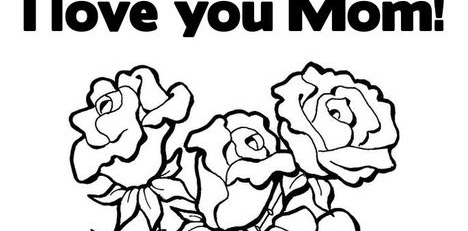 Coloring Pages Love U Mom - enghfiihighhr