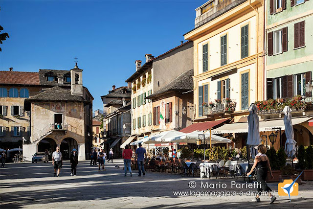 Piazza Roma ad Orta Piazza Roma ad Orta