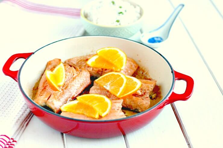 Honey Orange Soy Glazed Salmon Honey Orange Soy Glazed Salmon