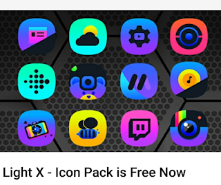 Light X - paid Icon Pack  Free download officially here