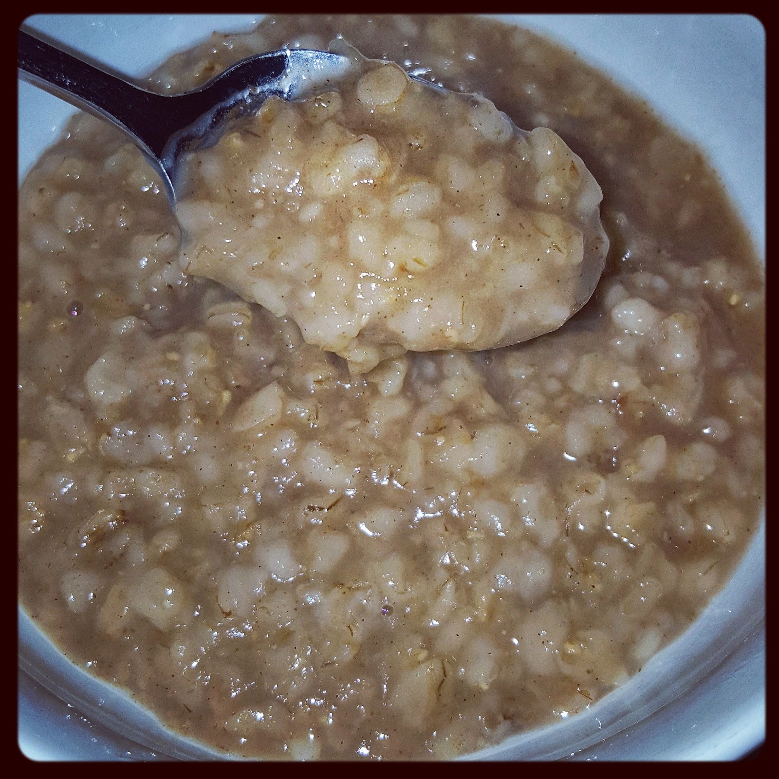 Food Under Pressure Pressure Cooker Maple Brown Sugar Oatmeal (Rolled