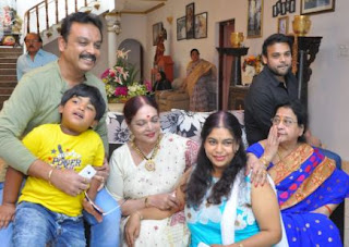 Vijaya Nirmala Family Husband Parents children's Marriage Photos